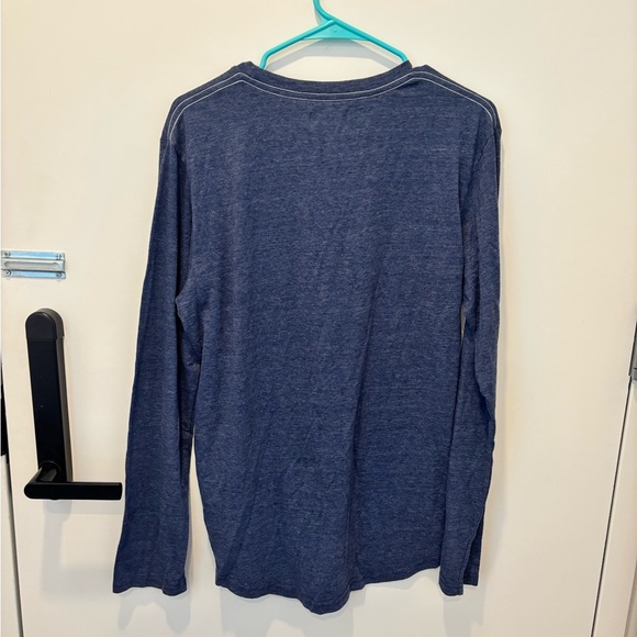 Goodlife Navy Blue Long Sleeve Shirt - Picture 4 of 4
